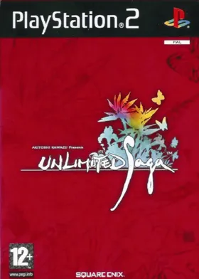 Unlimited Saga (Japan, Asia) box cover front